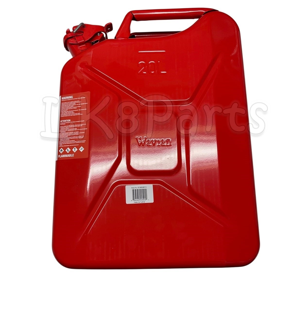Wavian European Military Spec NATO Style Jerry Can Red - 20L (5 Gal.)