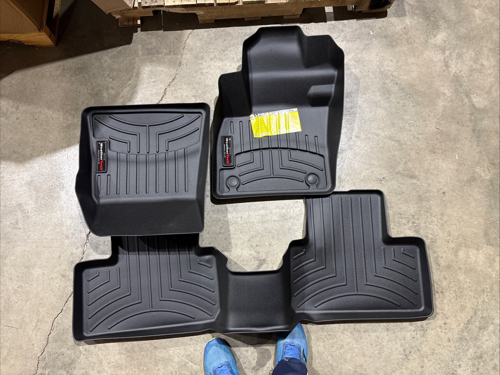 WeatherTech FloorLiner 4417691 & 4414192 (Left & Right Front; Rear Floor)