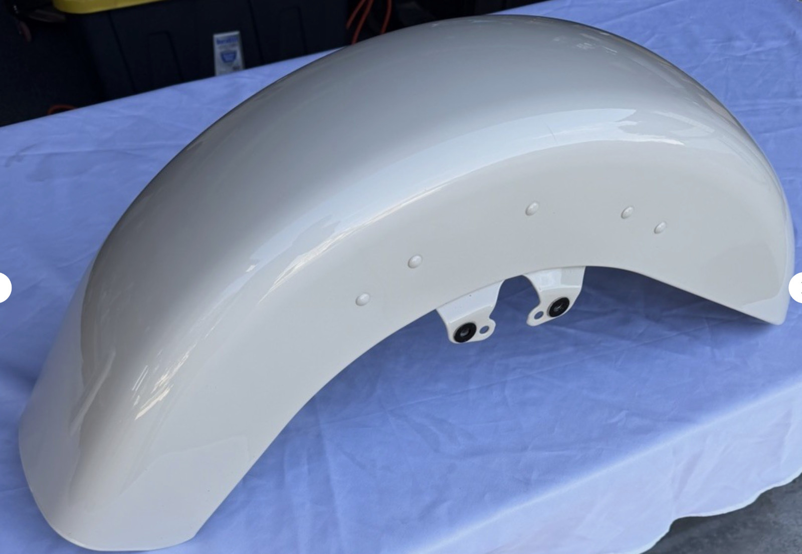 Harley Front Fender 2014-2023 Touring White Sand Pearl 