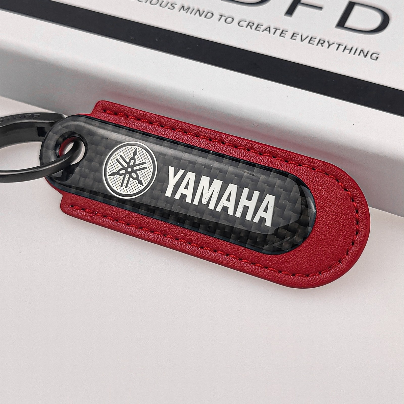 Premium Yamaha Carbon Fiber Key Ring Keychain Luxury Premium Yamaha Carbon Fiber Key Ring Keychain Luxury