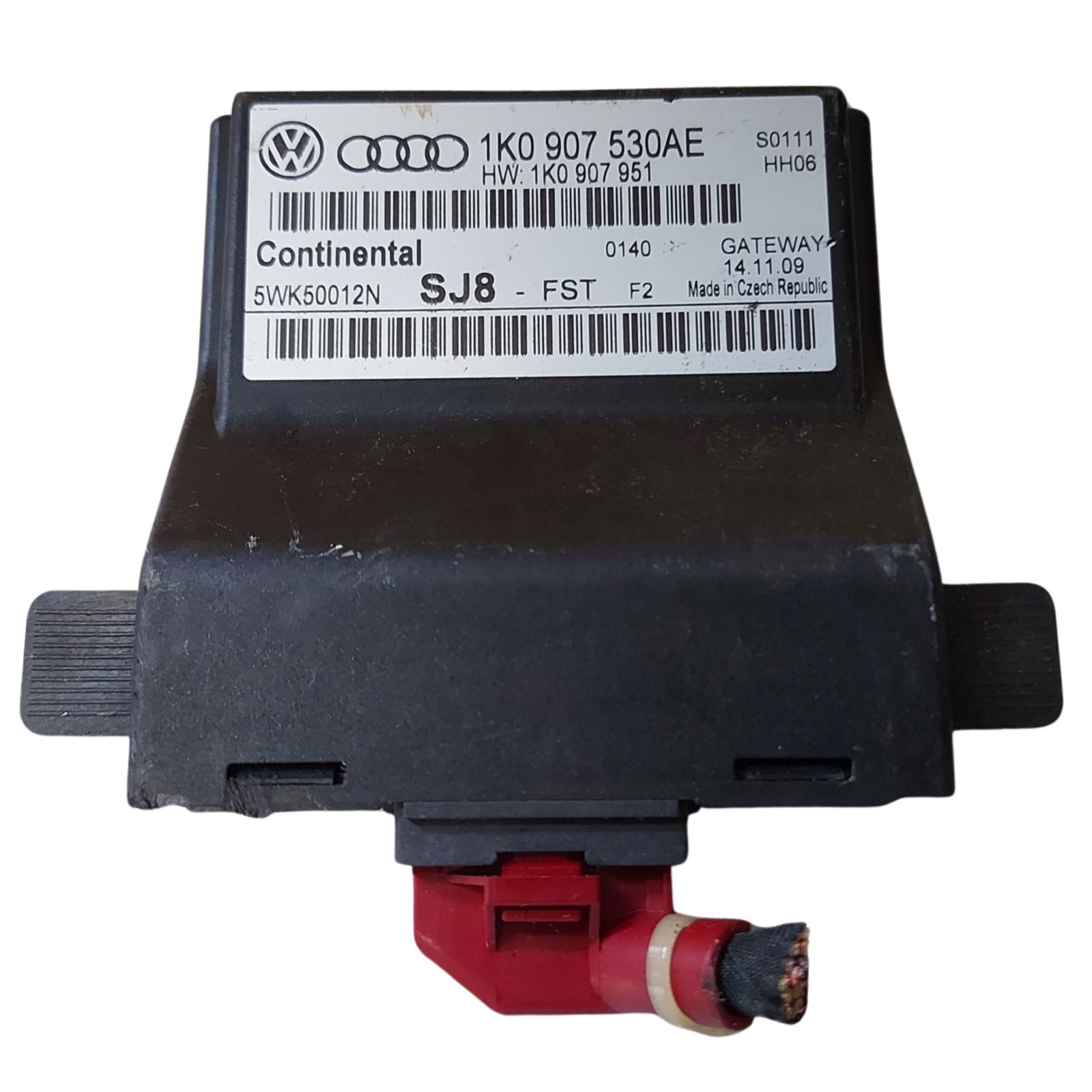 Volkswagen Scirocco Gateway Control Module 1K0907530AE Volkswagen Scirocco Gateway Control Module 1K0907530AE
