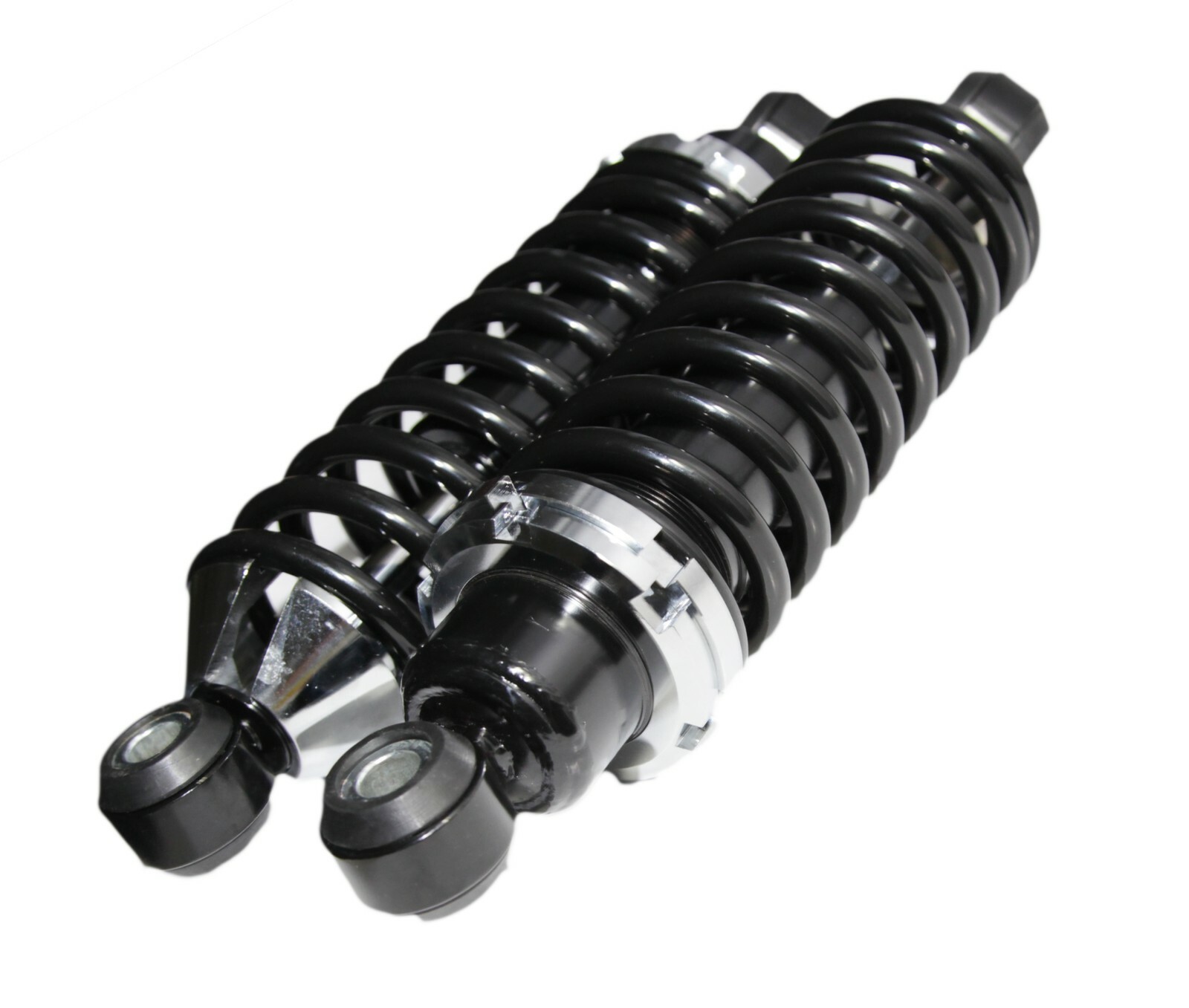 Street Rod Rear Coil Over Shock 1 Pair w/180 Pound Black Coated Springs