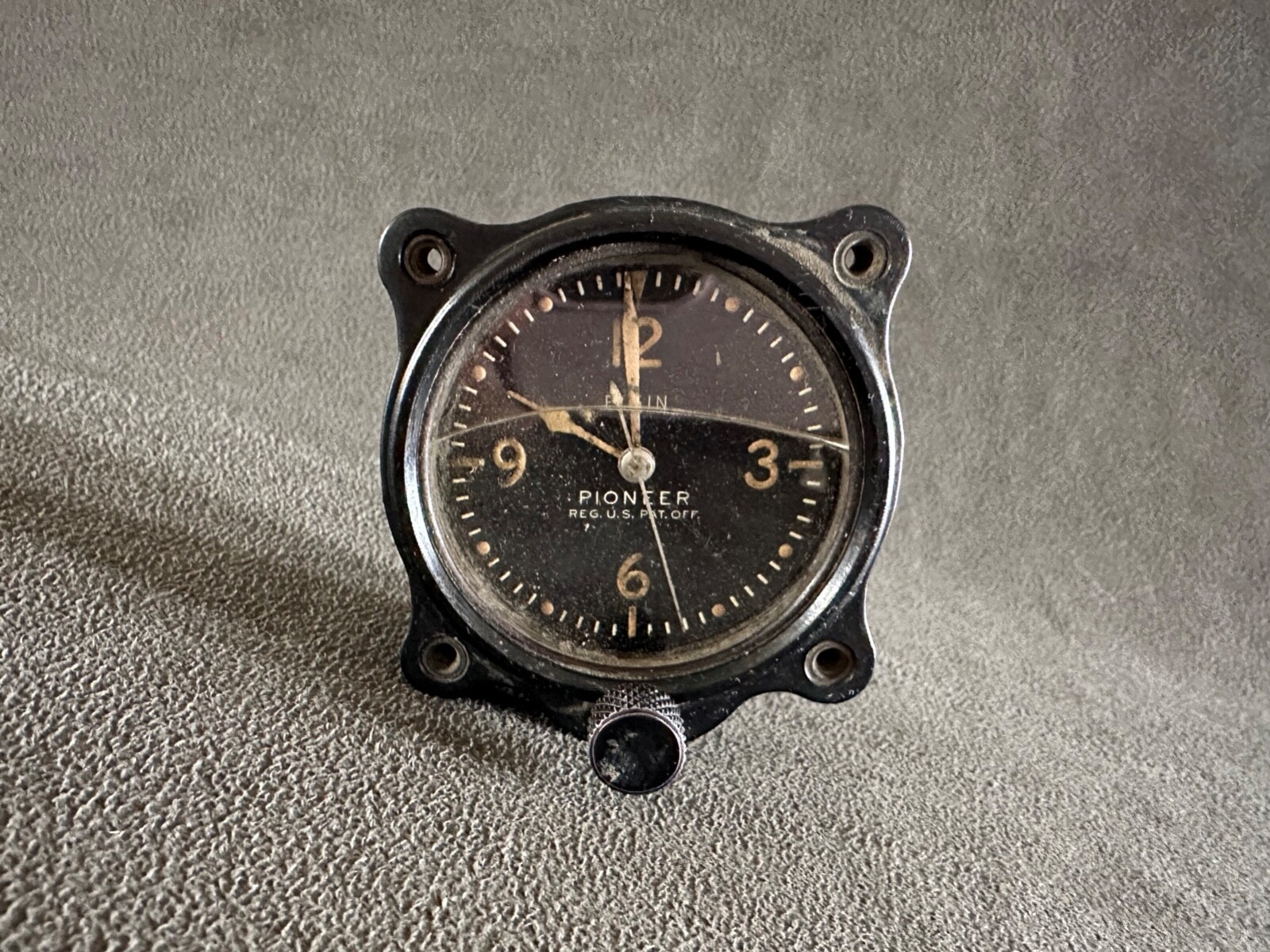 Vintage Elgin Bendix Pioneer Aircraft Clock 3310-2-A11016