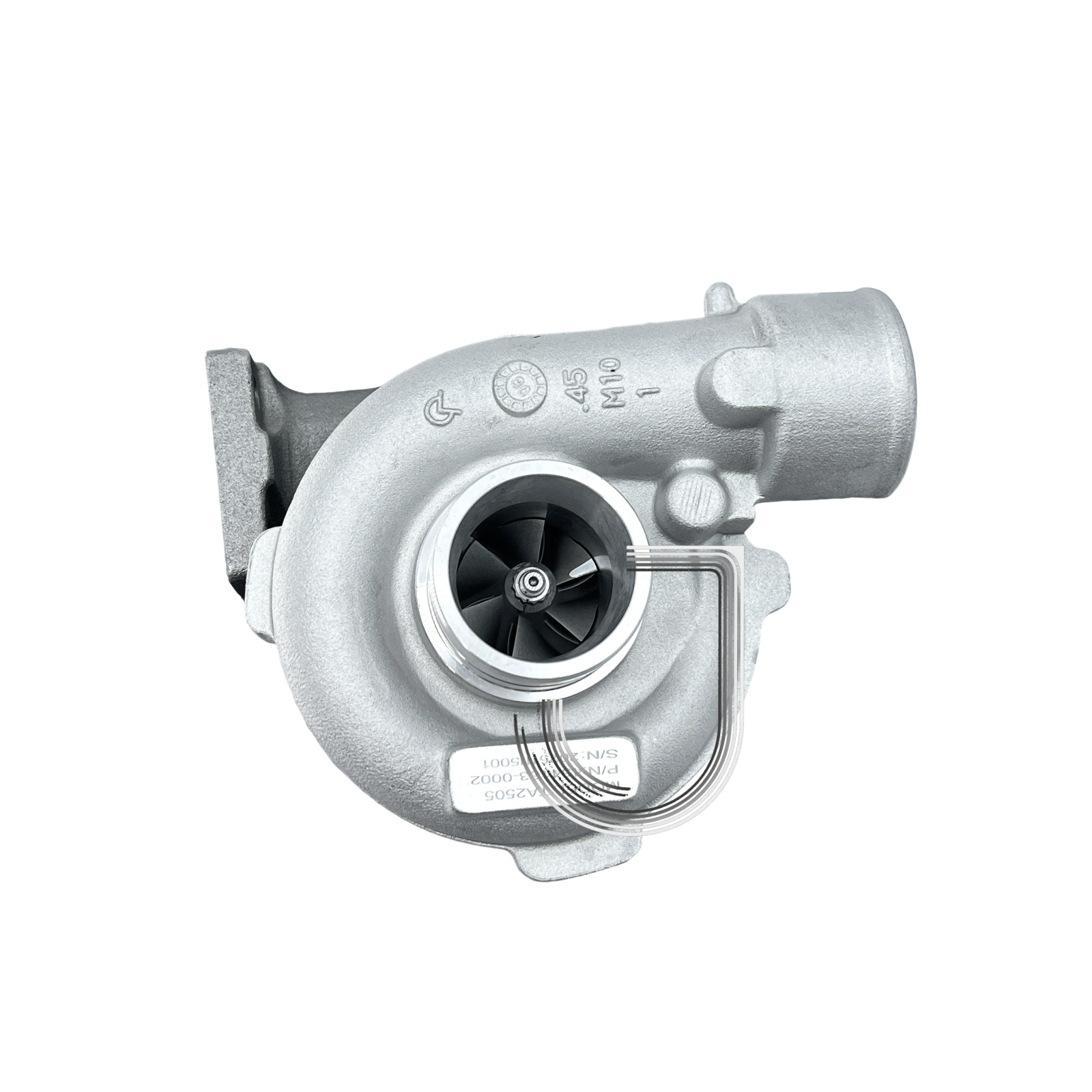 TA2505 Turbocharger 454163-5002S 99462782 for Case IH JX70 JX95 New Holland TN75 TA2505 Turbocharger 454163-5002S 99462782 for Case IH JX70 JX95 New Holland TN75