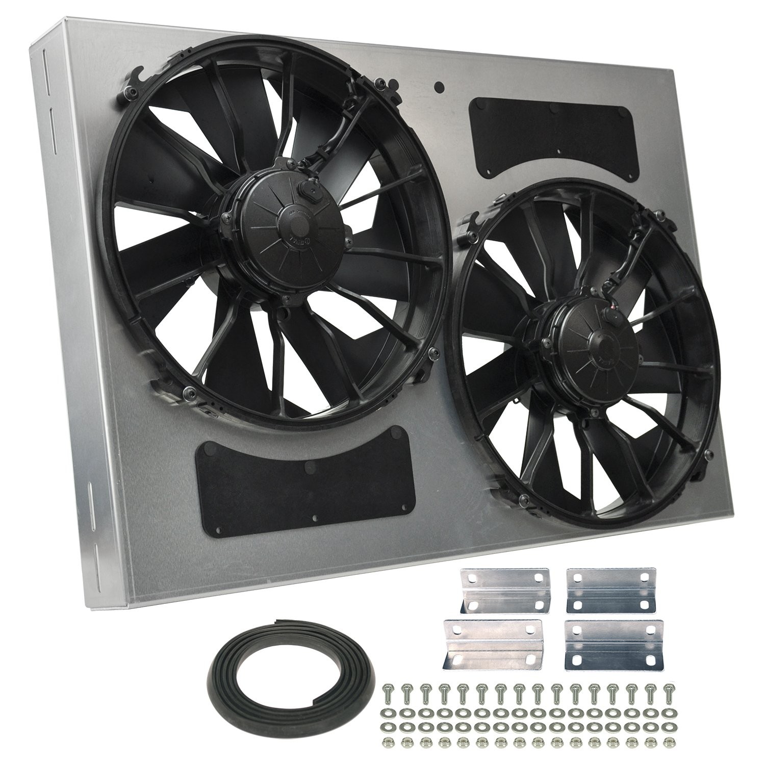 Derale High-Output Dual Fan Assembly CFM: 4000
