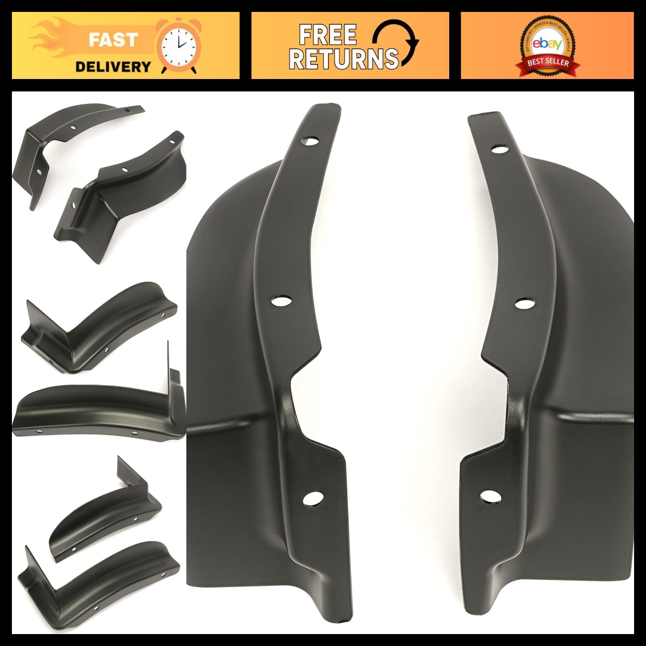 2Pcs Bumper Fillers for 1980-1984 Oldsmobile 98 - Durable Auto Body Parts 2Pcs Bumper Fillers for 1980-1984 Oldsmobile 98 - Durable Auto Body Parts