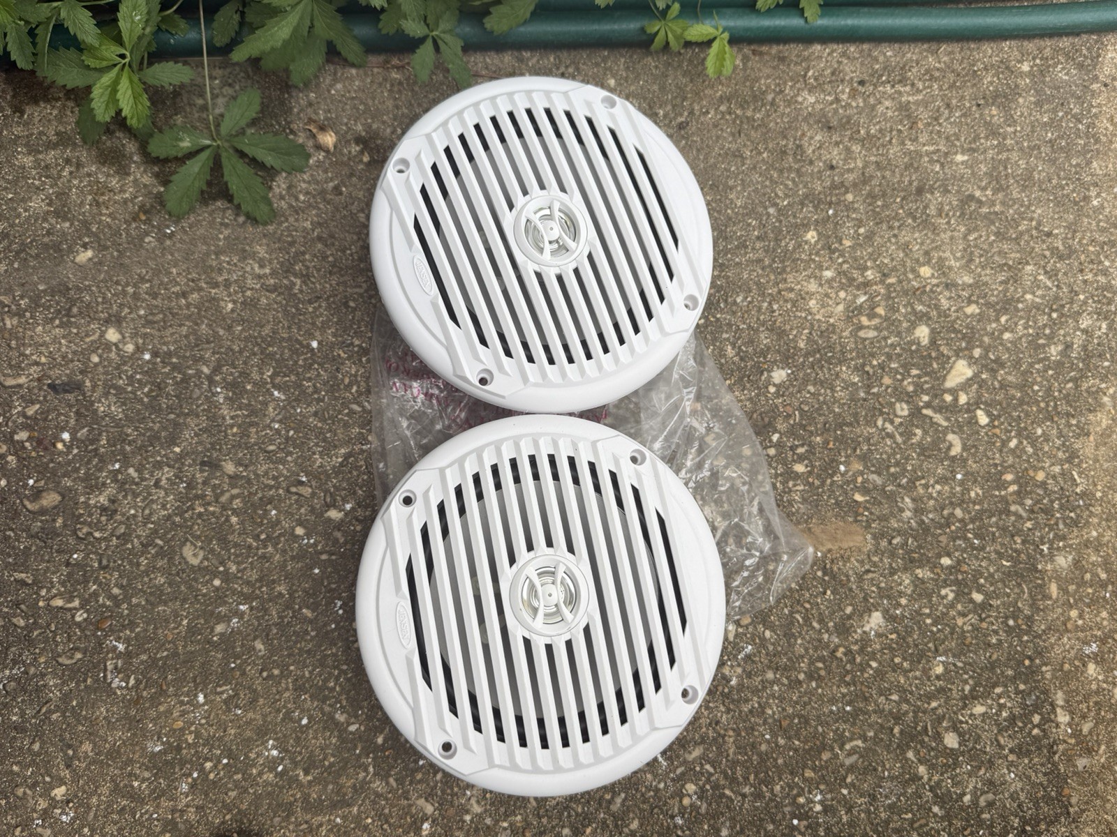 MS6007W 2 PACK 2 PACK Jensen MS6007WR Waterproof Coaxial Speakers 60Watts 6.5