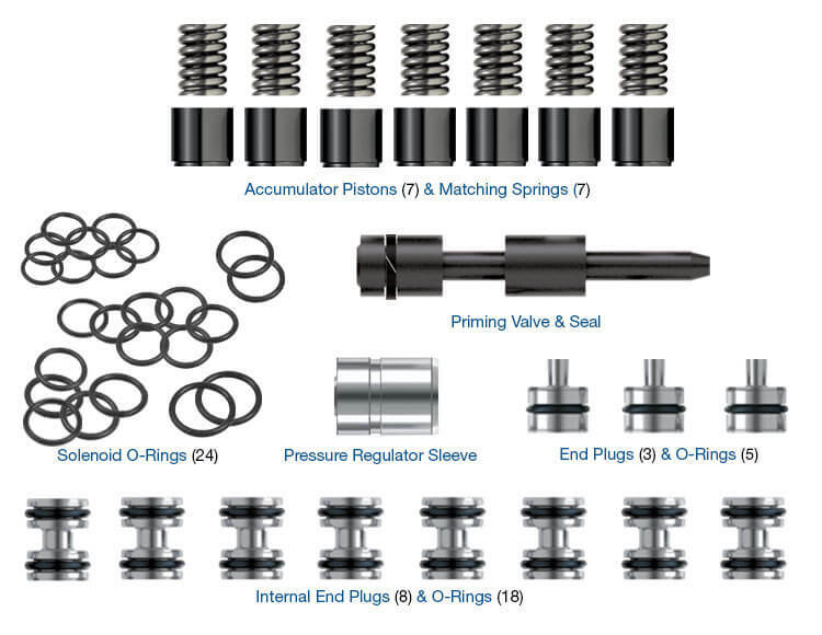 Sonnax ZF8-ZIP Zip Kit® 845RE, ZF8HP45, ZF8HP55, ZF8HP70 Sonnax ZF8-ZIP Zip Kit® 845RE, ZF8HP45, ZF8HP55, ZF8HP70