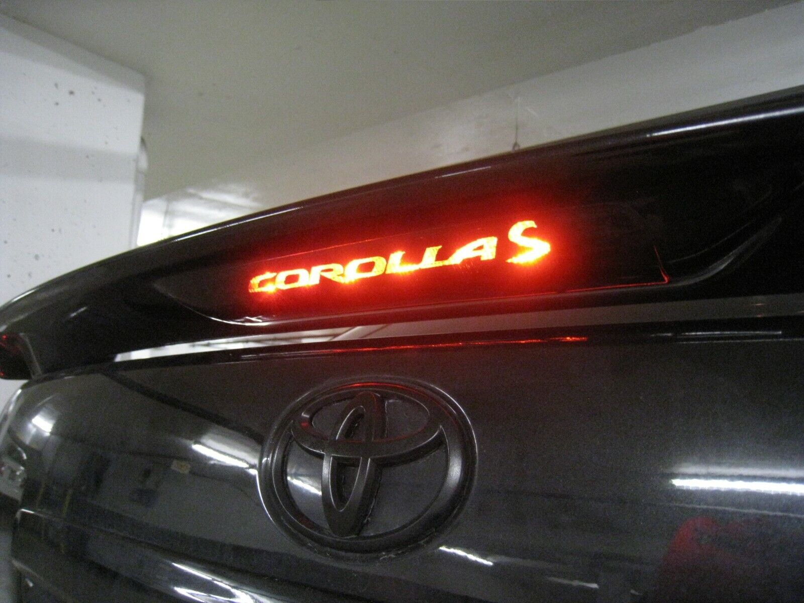 FITS Toyota Corolla S 3rd Brake Light Decal - 09 10 11 12 13