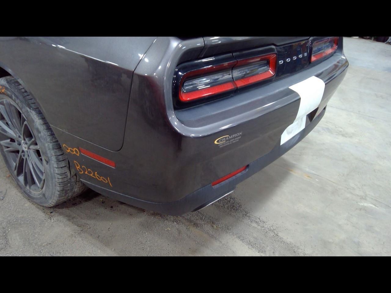 (LOCAL PICKUP ONLY) Rear Bumper Dual Exhaust Outlets V6 Engine Fits 15-23 CHALLE