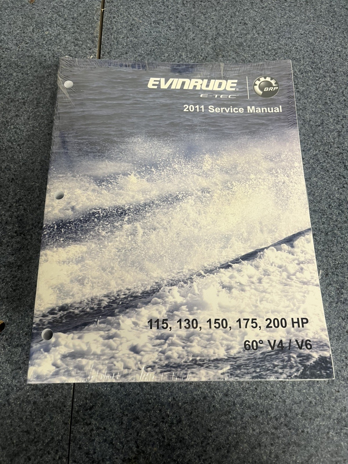 2011 BRP Evinrude E-TEC 115 130 150 175 200 HP 60° V4 V6 Service Manual 5008332