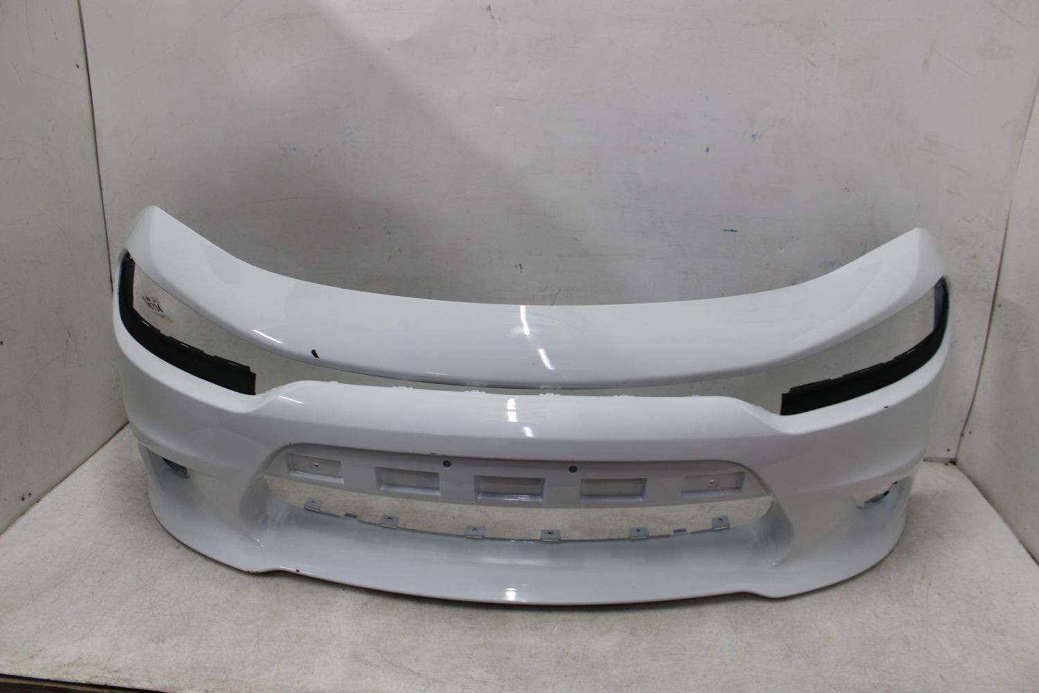 2020-2023 DODGE CHARGER Front Bumper White Aftermarket Widebody