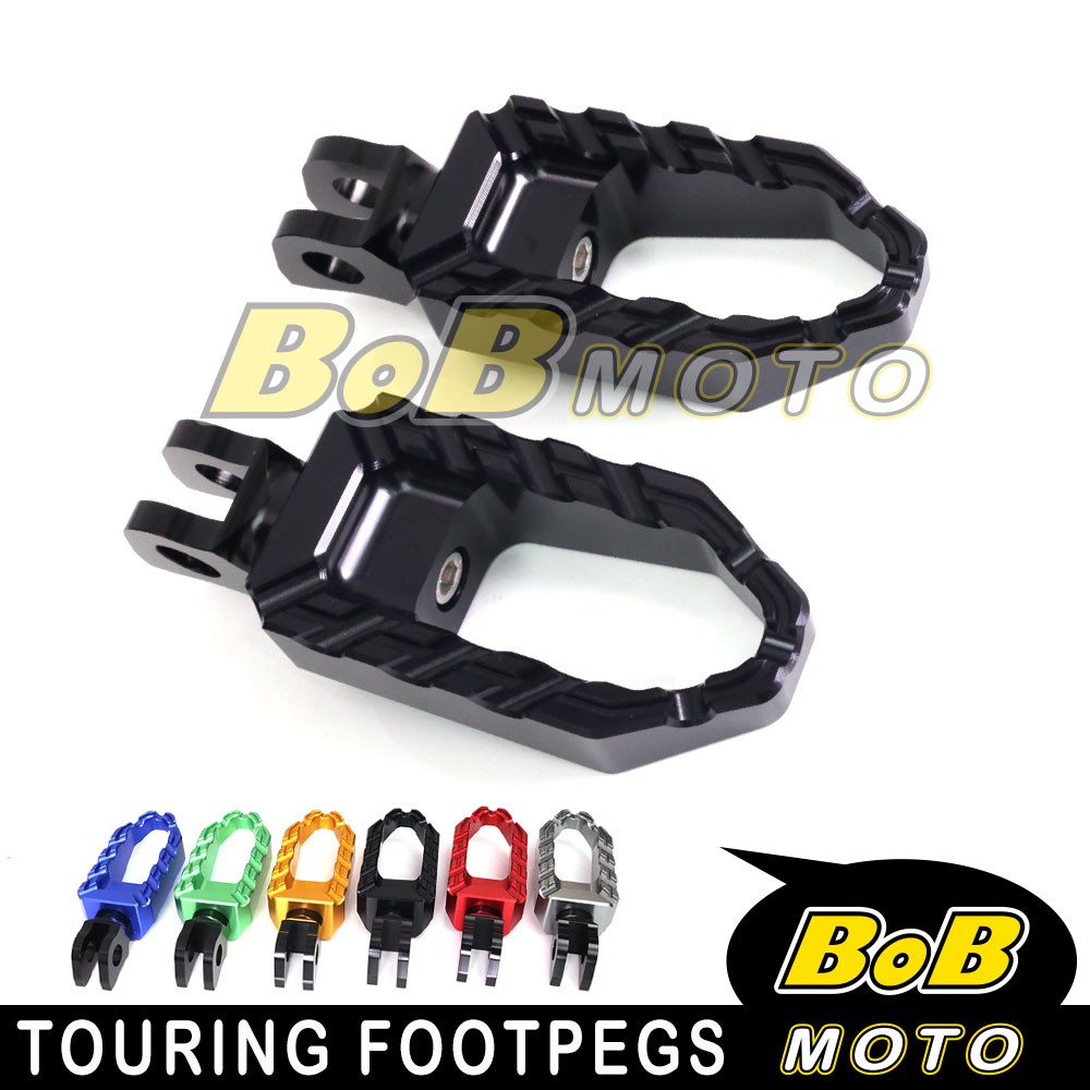 BUZZ Rider Foot Pegs Wide For Buell M2 Cyclone S1 X1 Lightning S3 Thunderbolt