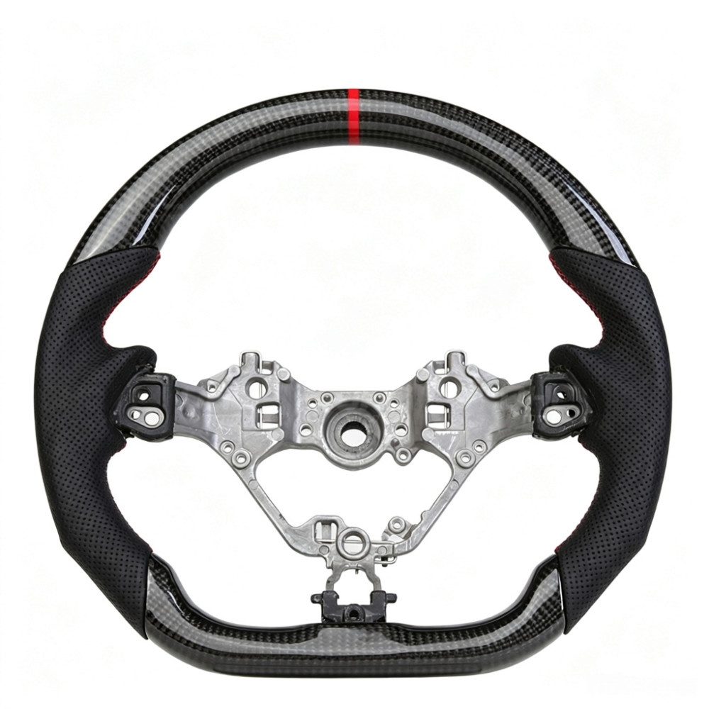 Real Carbon Fiber Steering Wheel for 2017-2026 Toyota 86 GR86 GT86 Subaru BRZ