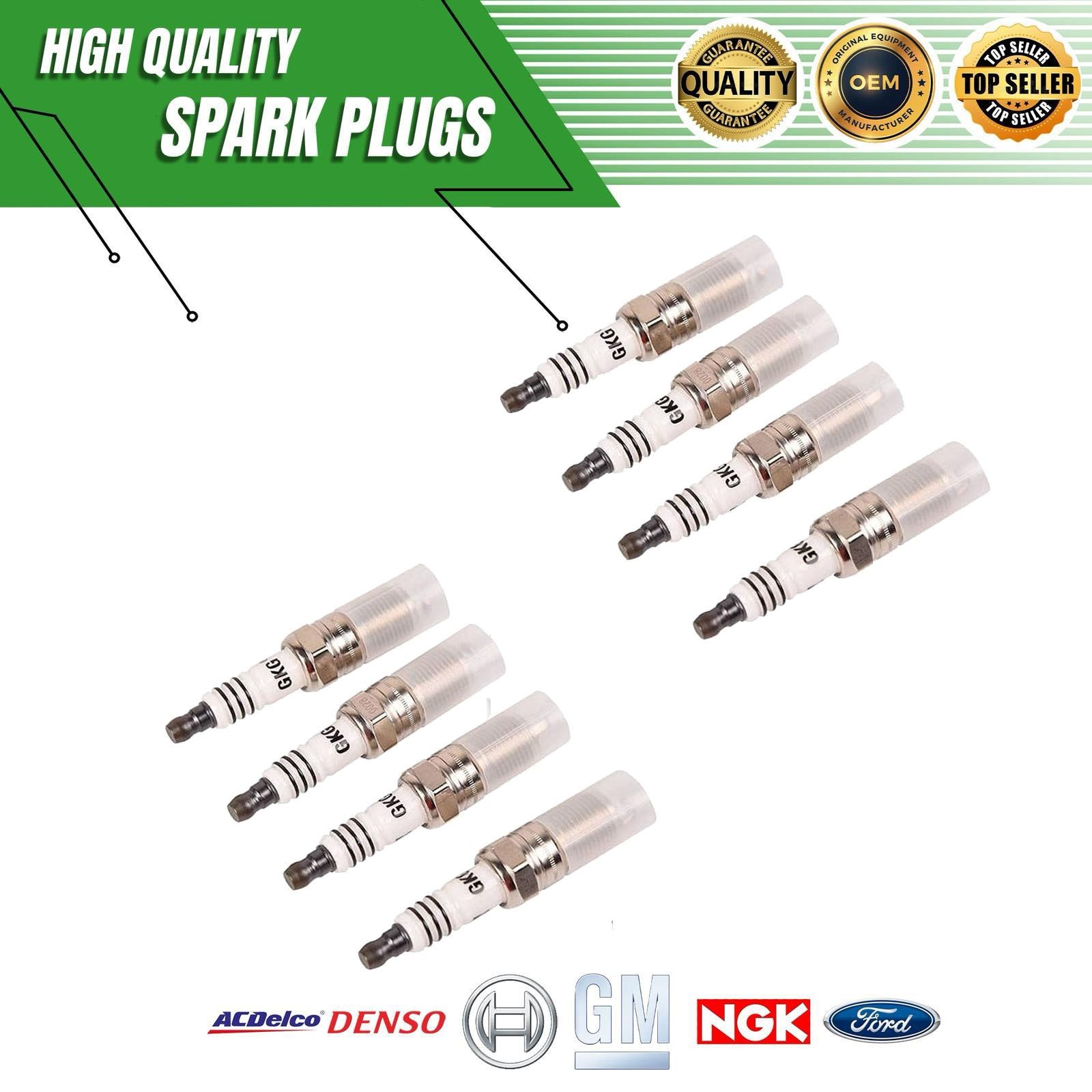 Genuine 8x Motocraft Spark Plugs 1999-2006 Panoz AIV Roadster/ Esperante 4.6L V8