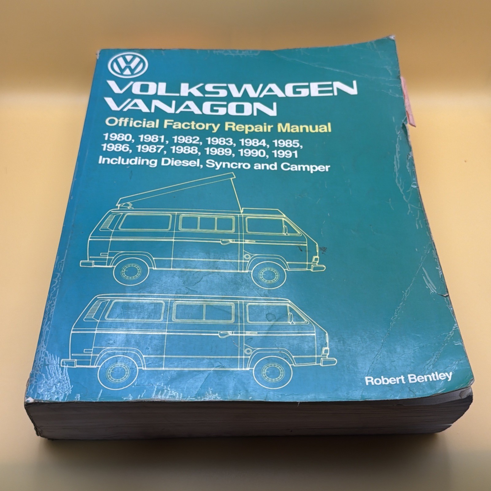 Volkswagen Vanagon Official Factory Repair Manual 1980-1991 Volkswagen Vanagon Official Factory Repair Manual 1980-1991