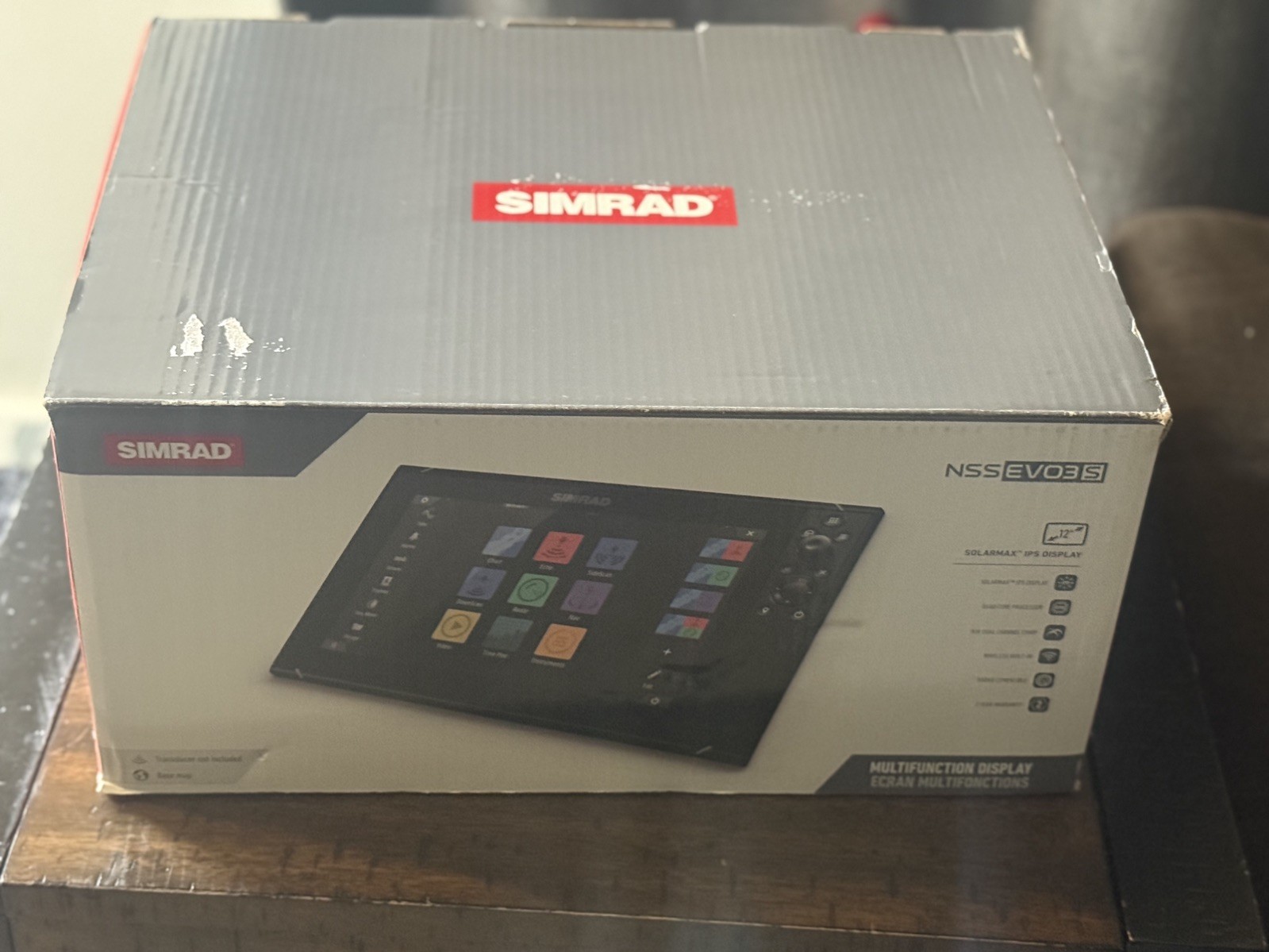 SIMRAD NSS12 EVO3S COMBO Mult Function Display  US C-MAP | 000-15403-002