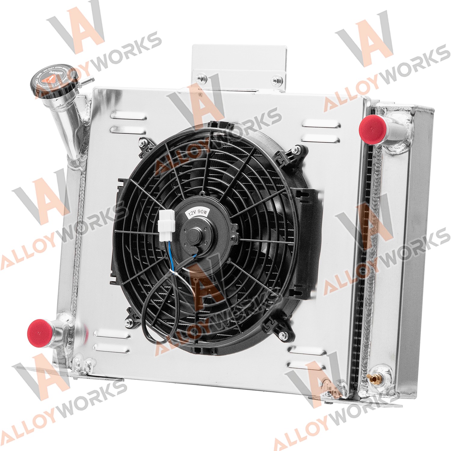 3-ROW Aluminum Radiator+Shroud Fan+Relay Fits 1982-94 Ford Ranger V8 Conversion