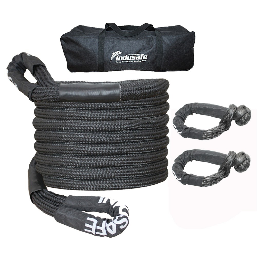 Recovery Kinetic Tow Rope Energy Truck Tow Snatch Strap 7/8\ Recovery Kinetic Tow Rope Energy Truck Tow Snatch Strap 7/8\