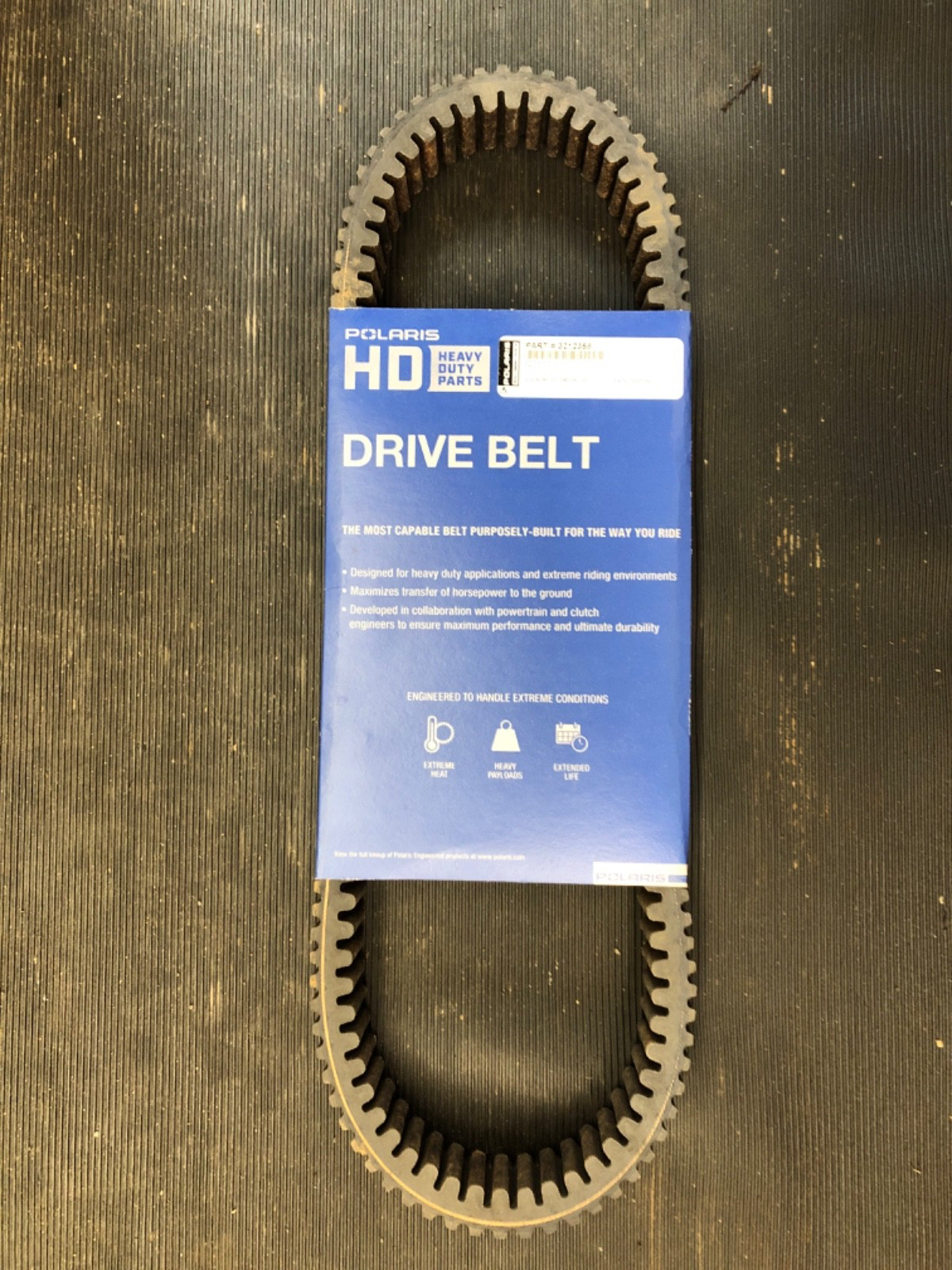 Genuine New OEM Polaris HD belt 3212359 Heavy Duty version of 3211180