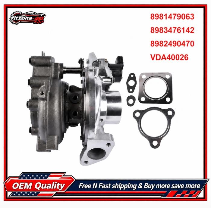 RHF55V Turbocharger 8982490470 Fits Isuzu NRR NQR NPR W5500 4HK1 V-A40026 5.2L