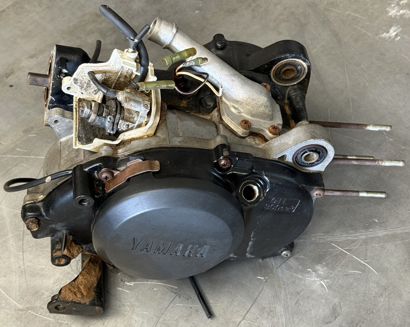 1984 1985 Yamaha YT60 Tri-Zinger Engine Bottom End Crankcase Crank Core OEM