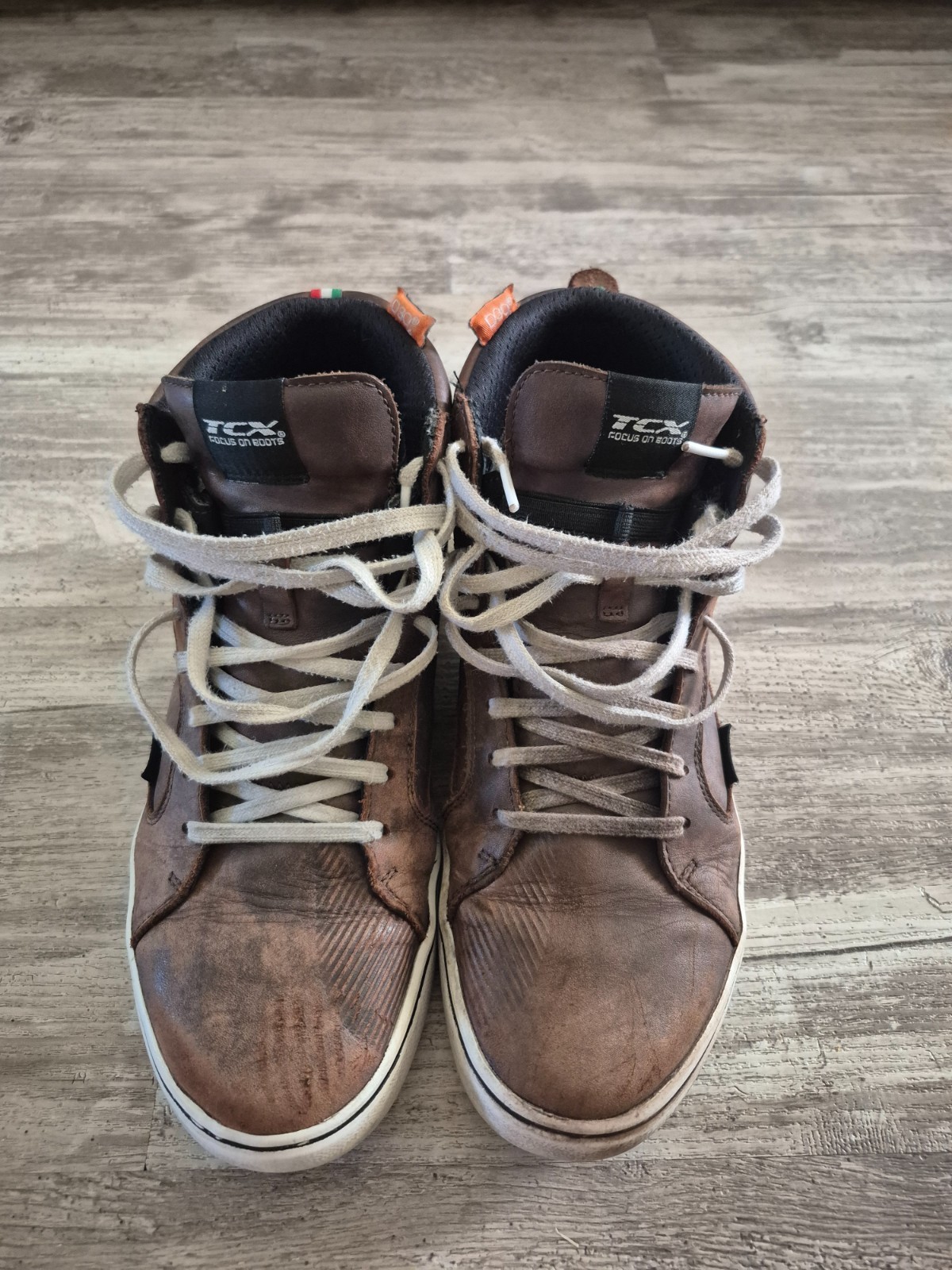 TCX Street 3 WP Waterproof Motorcycle Riding Shoes Men US 8 EU 41 Leather TCX Street 3 WP Waterproof Motorcycle Riding Shoes Men US 8 EU 41 Leather