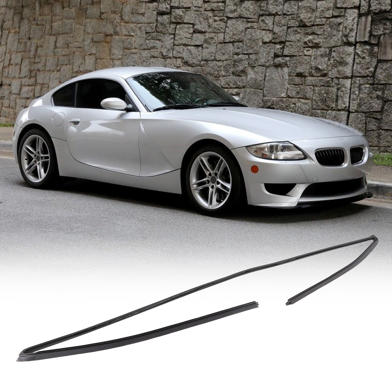 Front Windshield Reveal Molding Seal For BMW Z4 2003-08 E86 2005-08 51317017021