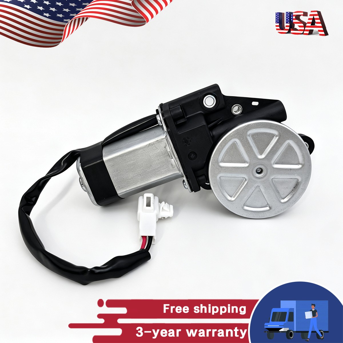 NEW Front Door Left Driver Side Power Window Motor for 2000-2006 Tundra Toyota