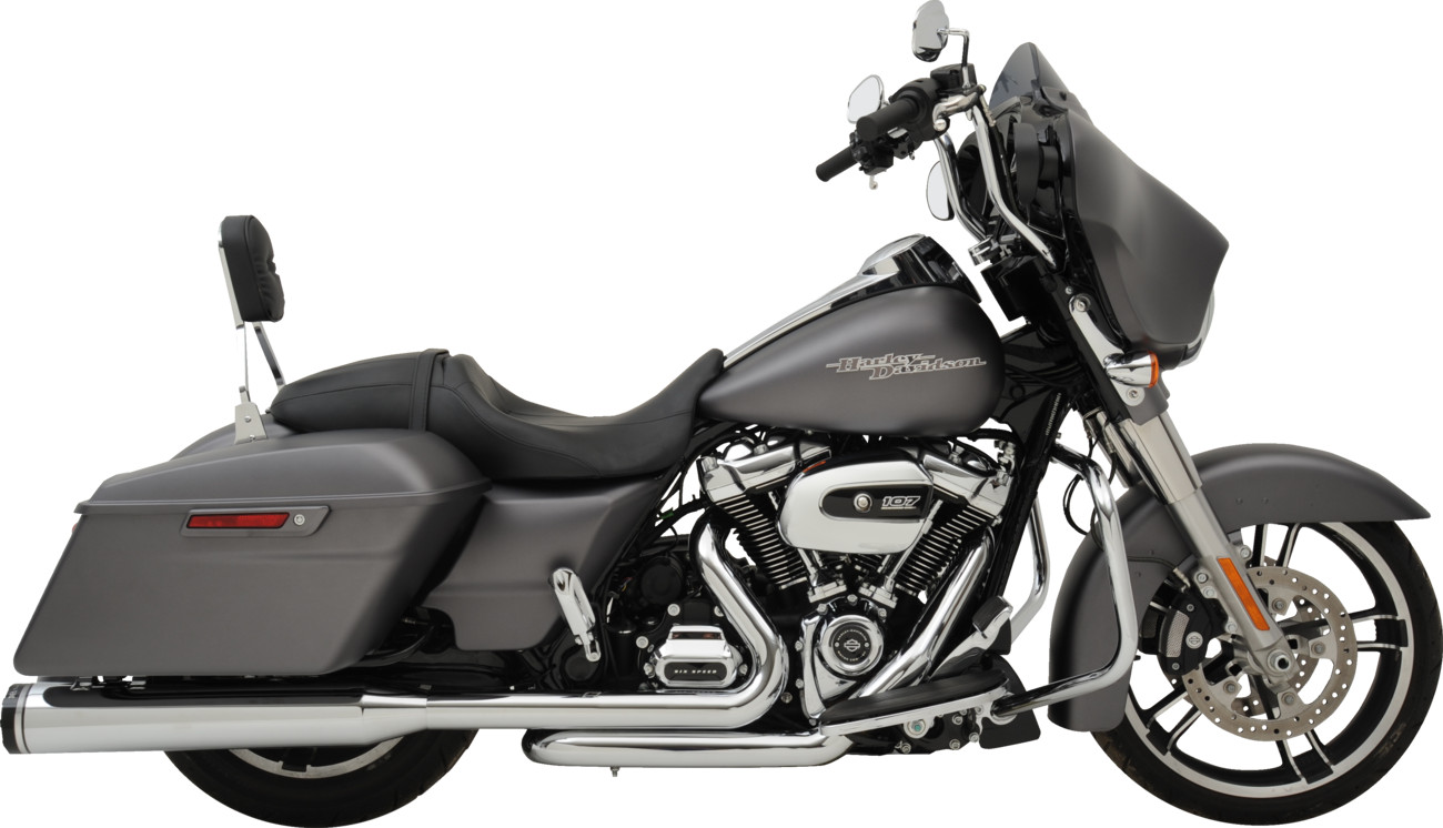 Khrome Werks 200400A-SR Chrome 2-1-2 Dominator-SR Exhaust M8 Touring