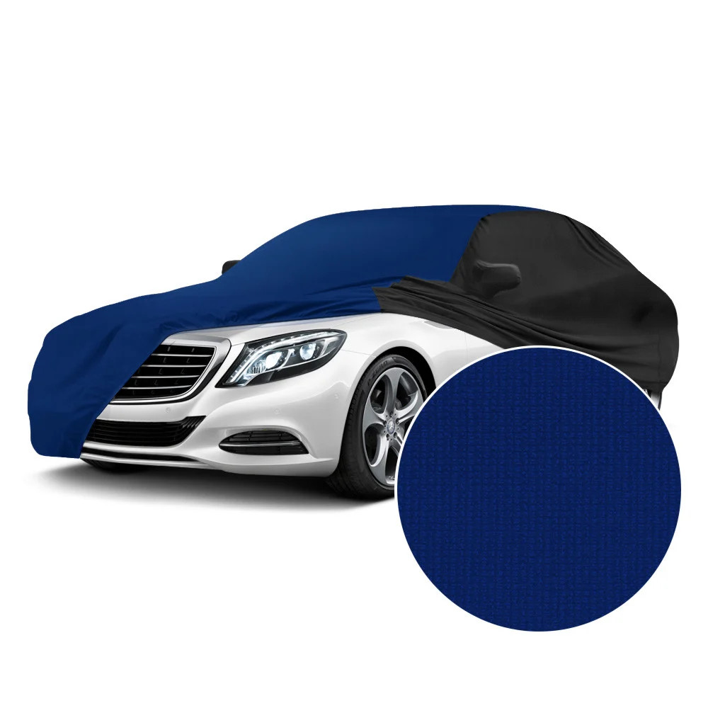 For Ferrari F355 Spider 96-99 Car Cover Satin Stretch Indoor Impact Blue Custom