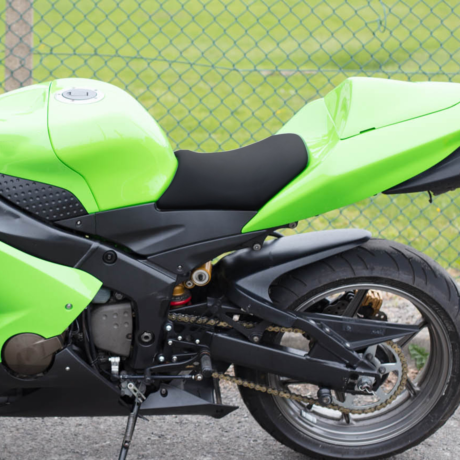 Front Rider Driver Seat Saddle Fit For Kawasaki Ninja ZX6R ZX636 2005-2006 05 06