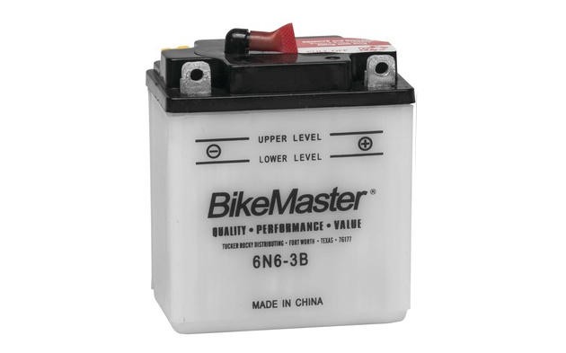 BikeMaster Standard Battery 6N6-3B #EDTM2660B fits Honda