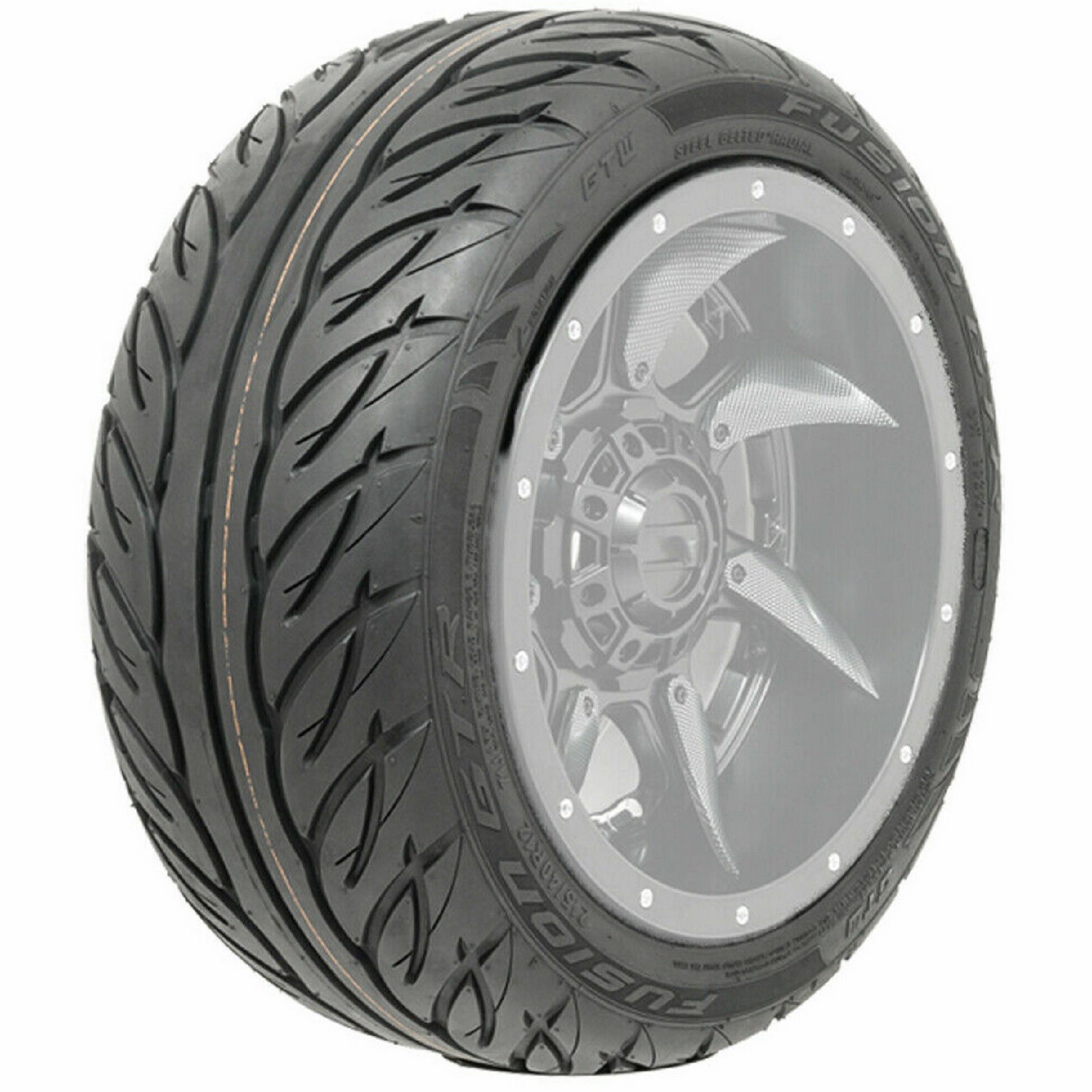 Golf Cart GTW 205/40-14 Fusion GTR DOT Street Tire | 20\