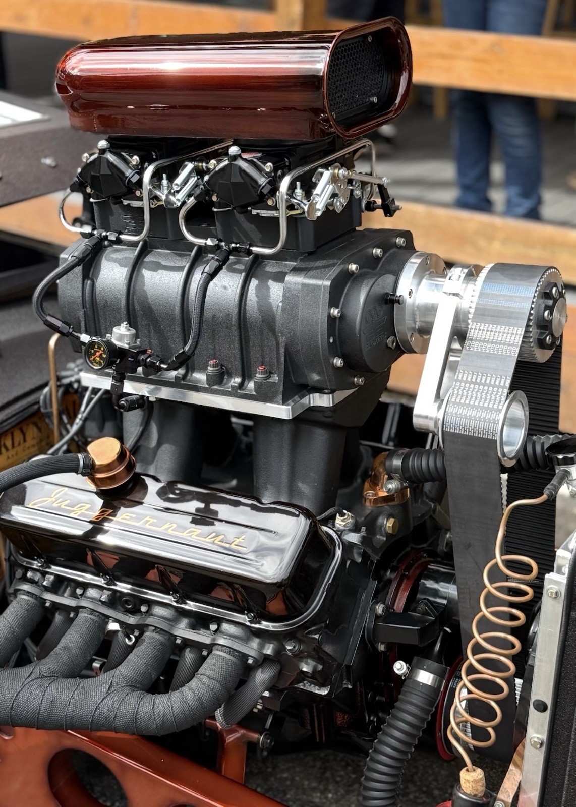 DC Blowers 6-71 - 8-71 Blower Supercharger / Blower , Natural Finish