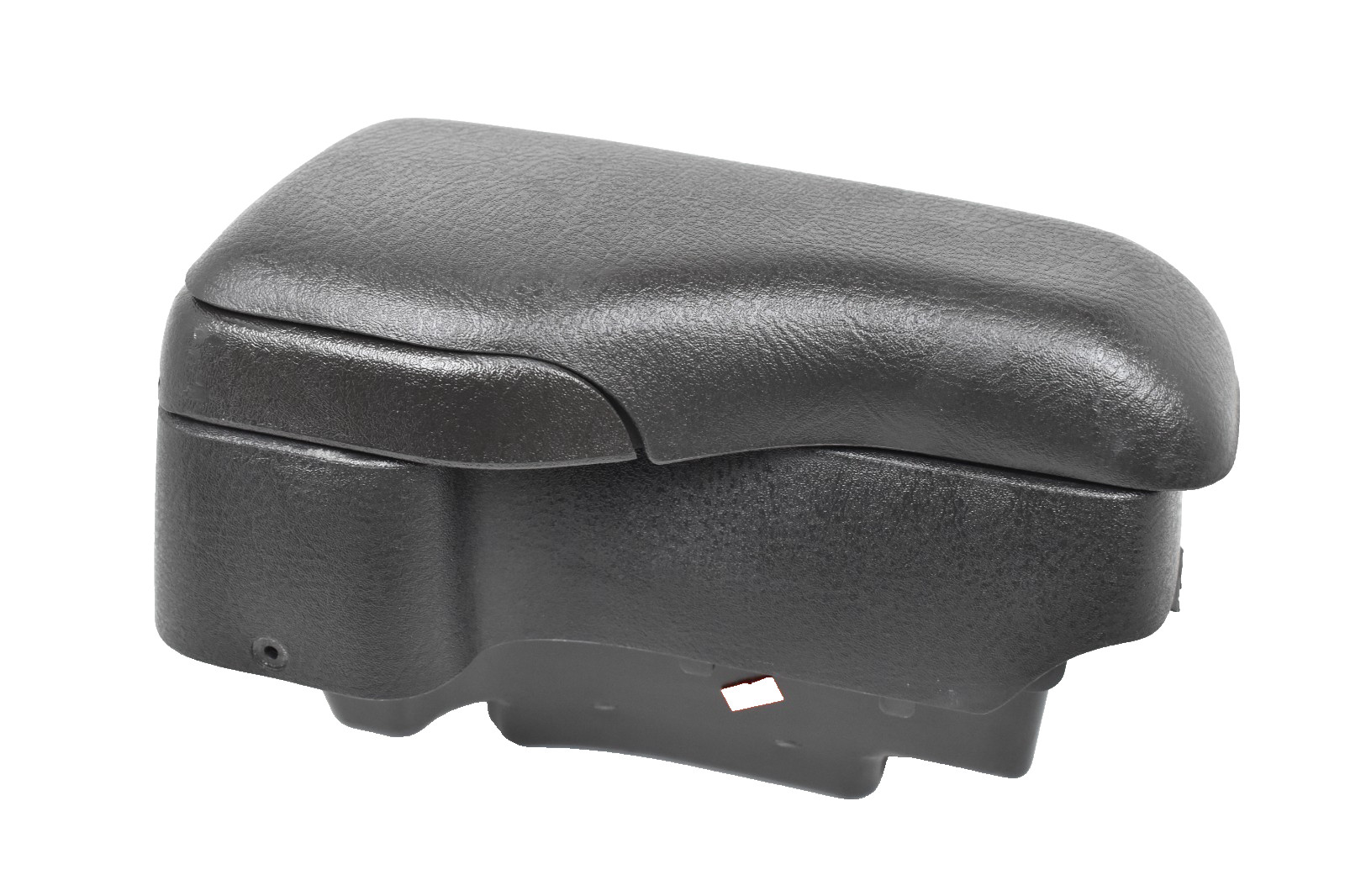 2000-2002 Saturn S Series Center Console Black Vinyl Armrest Storage OEM