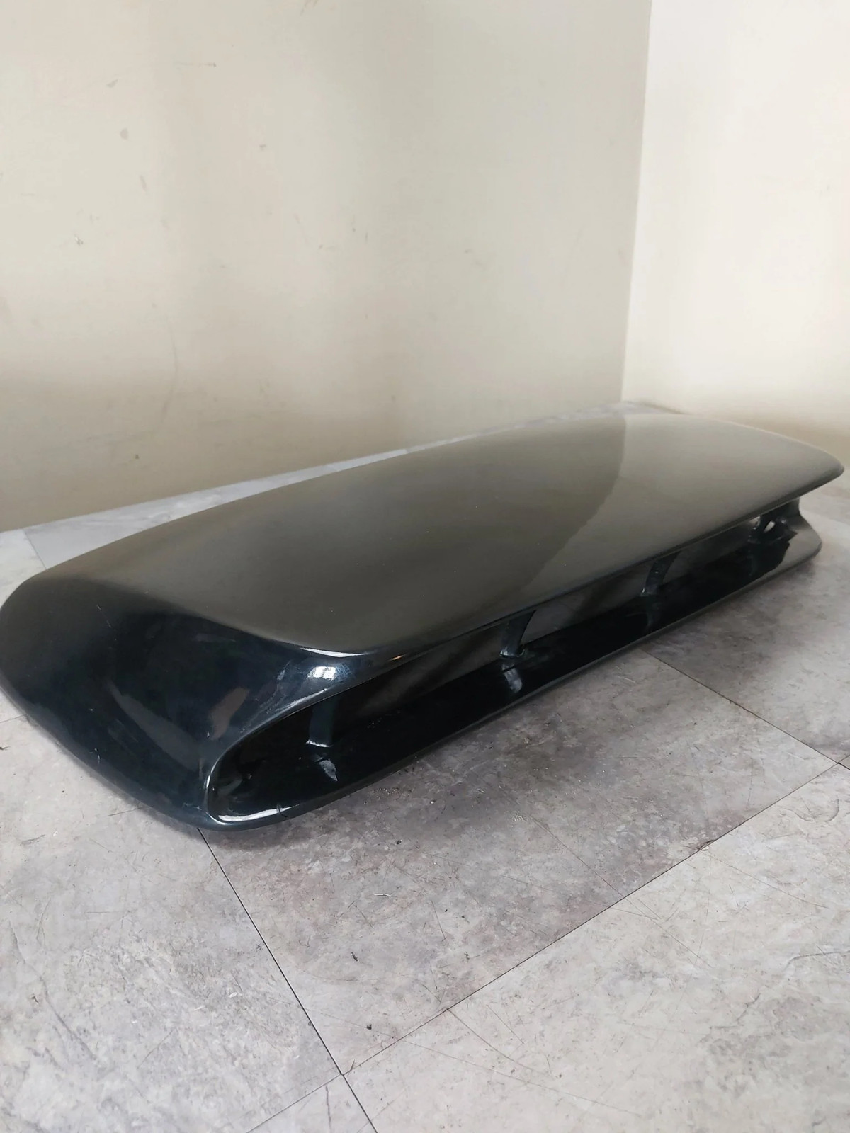 2005-2007 Subaru WRX STi Aftermarket Hood Scoop Painted Black Kakumei