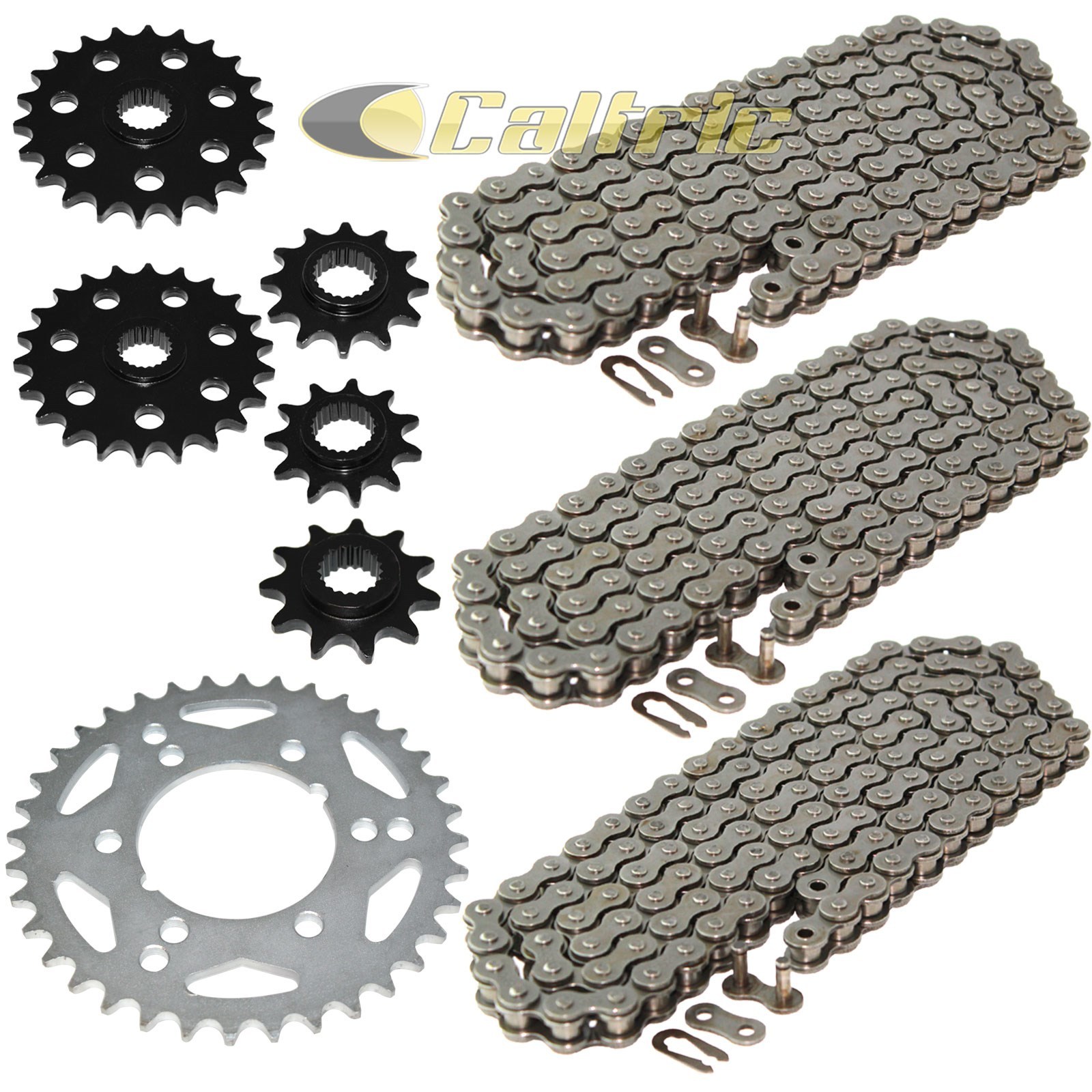 Drive Chain & Sprockets Kit for Polaris Magnum 425 4X4 1995 1996 1997 1998