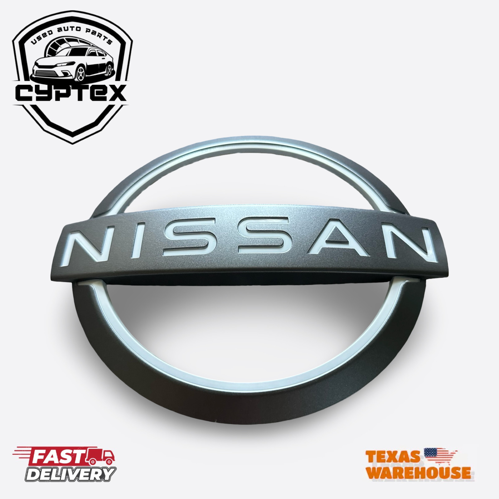 2022-2025 For Nissan Pathfinder Front Grille Emblem Logo 62890-6TA0A OEM 2022-2025 For Nissan Pathfinder Front Grille Emblem Logo 62890-6TA0A OEM