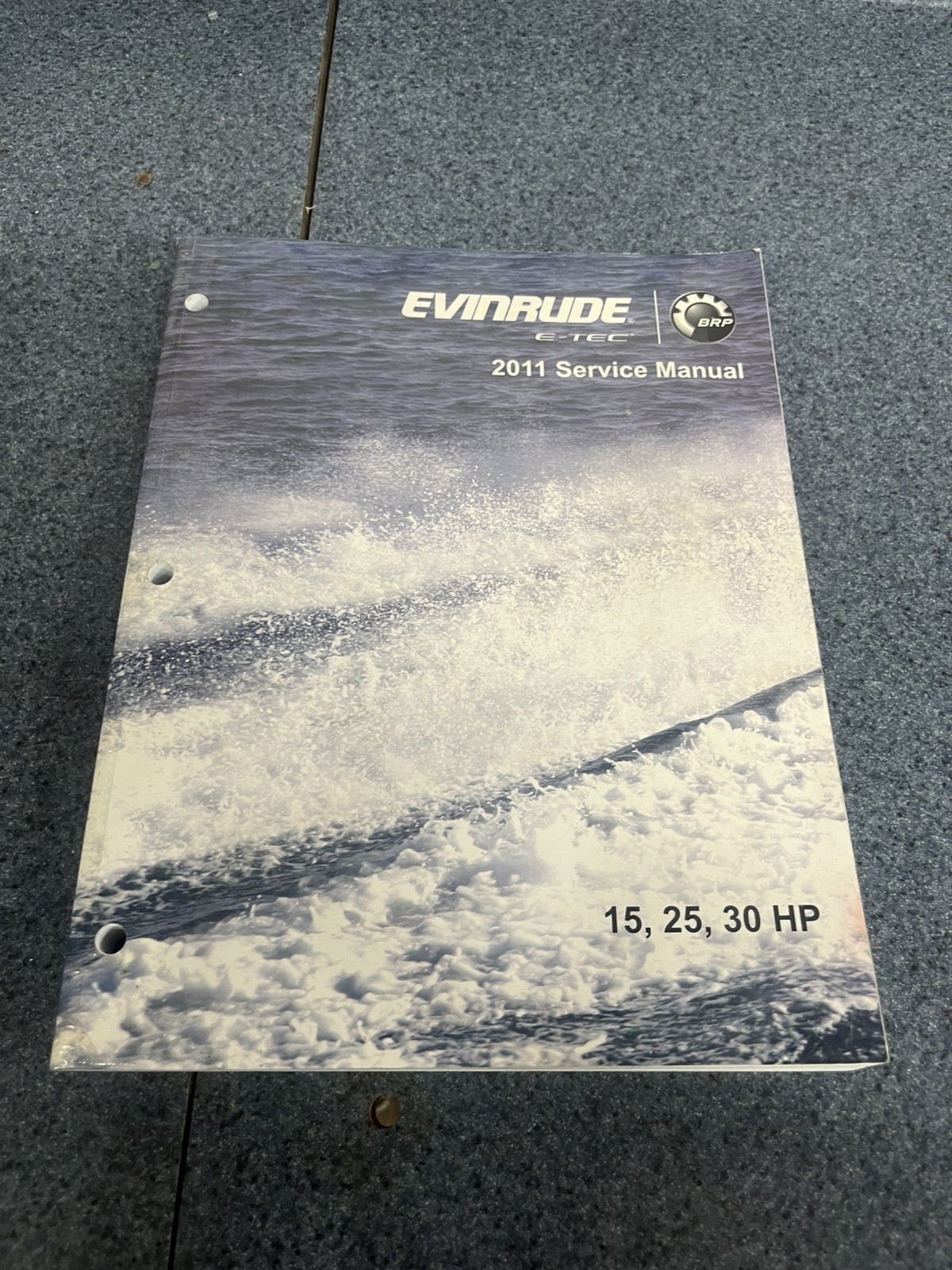 2011 BRP Evinrude E-TEC Outboard 15 25 30 HP Service Repair Manual 5008326