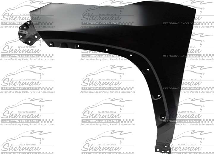 Sherman Driver Side/Left Front Fender Aluminum For Toyota Rav4 2019-2024 CAPA
