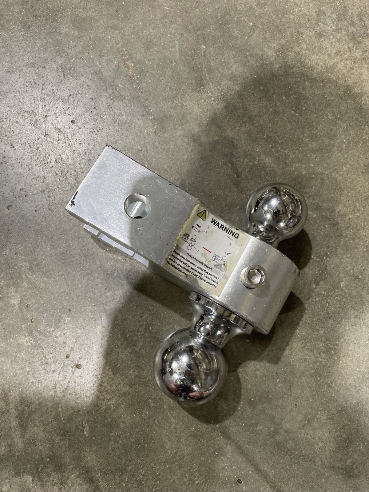 Drop Hitch Replacement Dual Ball Head Only •  2-5/16 & 2 -  8k & 18.5k