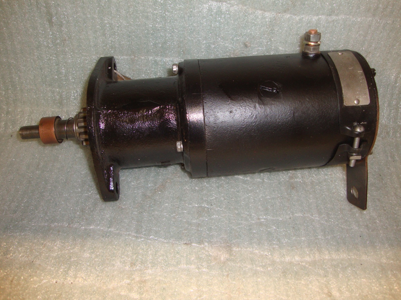 1940s MB JEEP GPW STARTER REBUILT WITH ORIGINAL GPW LABEL same as MZ4113