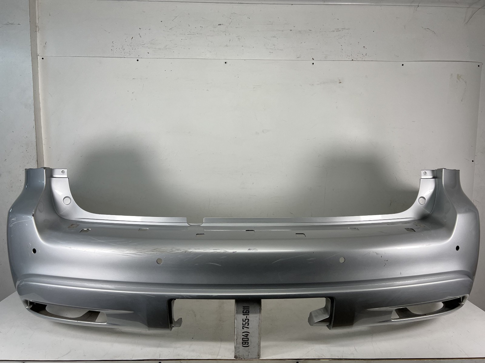 2018-2023 Infiniti QX80 Rear Bumper Cover w/ Sensor Holes OEM 850226GW0H