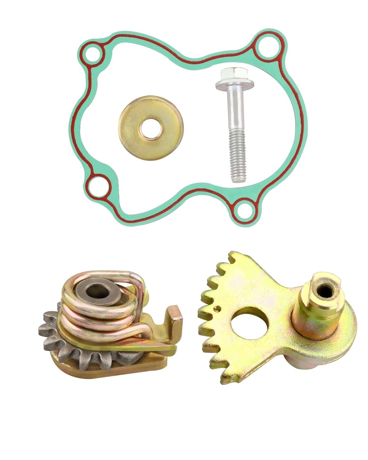 Gearshift Fan Gear Set Driven Fit for Massimo MSU 500 700 Hisun UTV Coleman... 