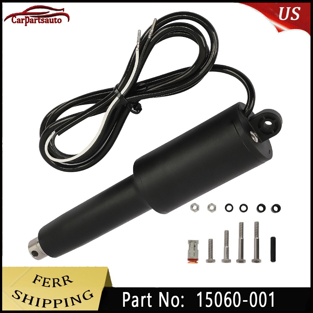 15060-001 Electric Trim Tab Actuator For Lenco 102 XD 12V 4-1/4