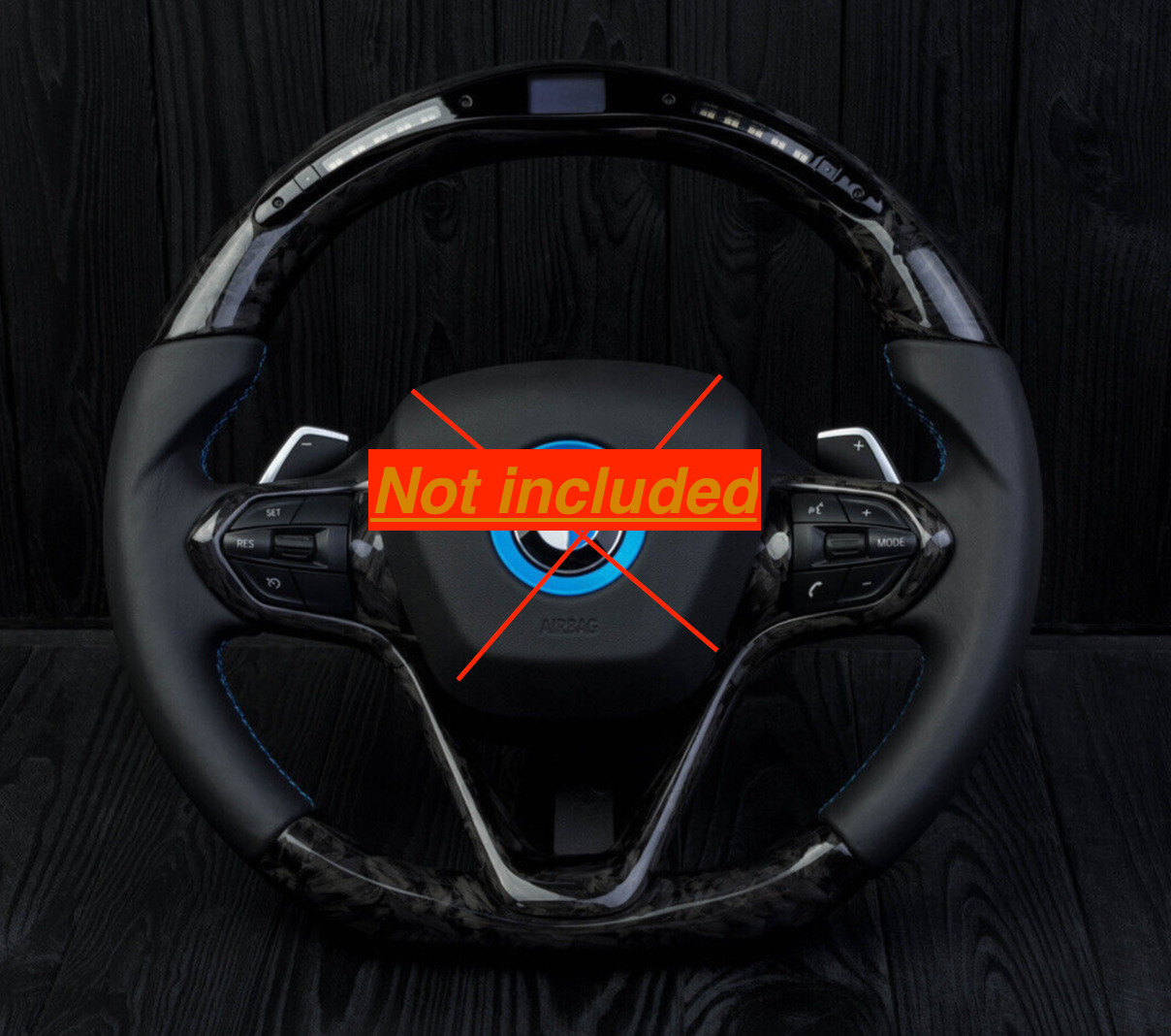 BMW i8 Custom steering wheel forged carbon EXCLUSIVE OEM