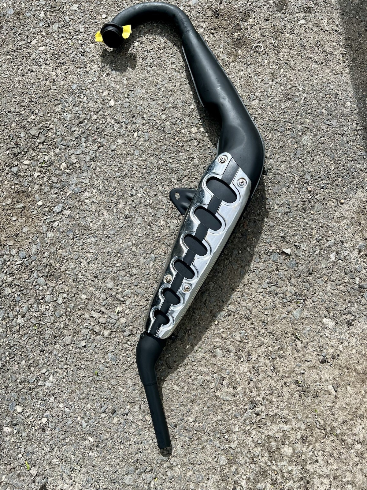 1973 Suzuki TC 125 complete exhaust OEM nice