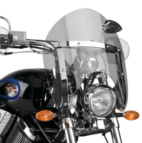 NC Switchblade Shorty Windshield Smoke Yamaha Stryker XVS1300 11-17