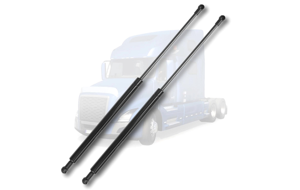 2PCS Hood Shock Struts for Volvo VNL Mack Replaces 20725387 20358822 11QM417M